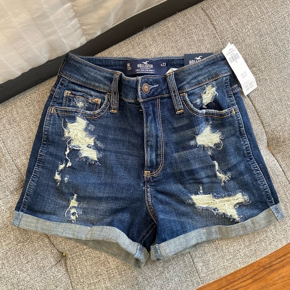 Hollister Jean shorts NWT
